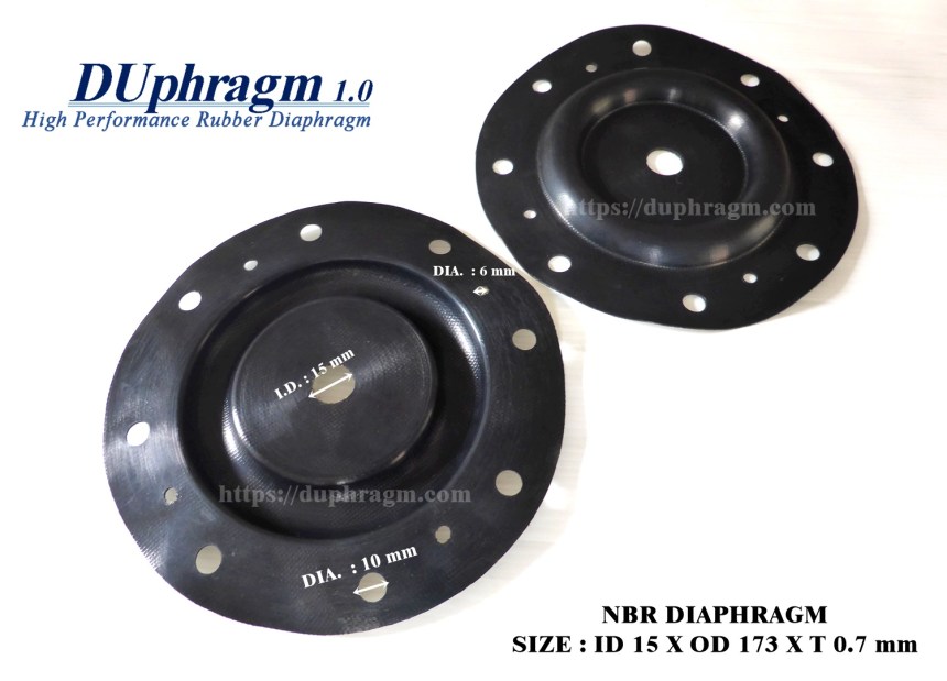 รับผลิตยางไดอะแฟรม NBR เสริมไนล่อน